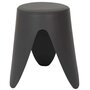 Voir la diapositive 1 : The Home Deco Factory Tabouret d'appoint empilable Emma - Gris