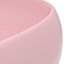 Voir la diapositive 5 : VIDAXL Lavabo rond de luxe Rose mat 40x15 cm Ceramique