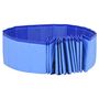 Voir la diapositive 5 : VIDAXL Piscine pliable pour chiens Bleu 200x30 cm PVC
