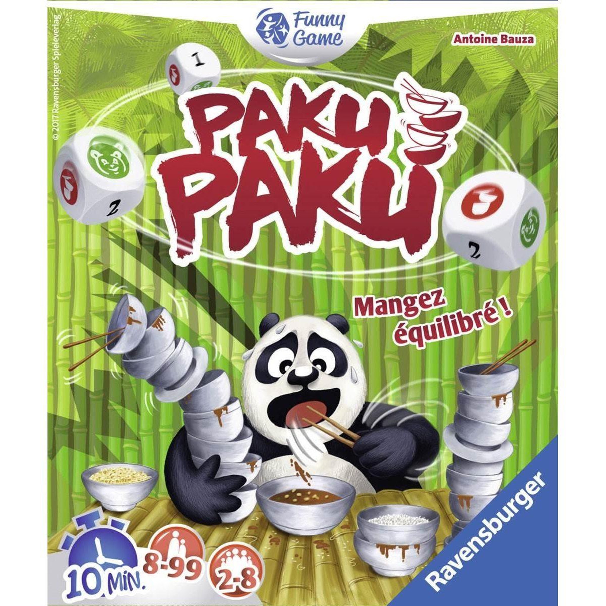 RAVENSBURGER Paku paku le jeu d ambiance