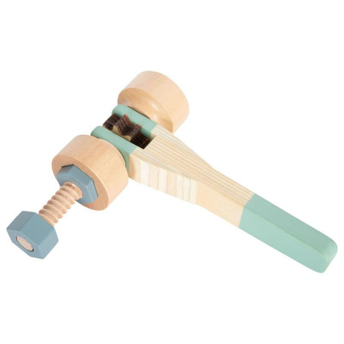 SMALL FOOT Small Foot - Tool Belt with Wooden Tools, 15pcs. 11874