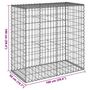 Voir la diapositive 6 : VIDAXL Panier gabion avec couvercle 100x50x100 cm fer galvanise