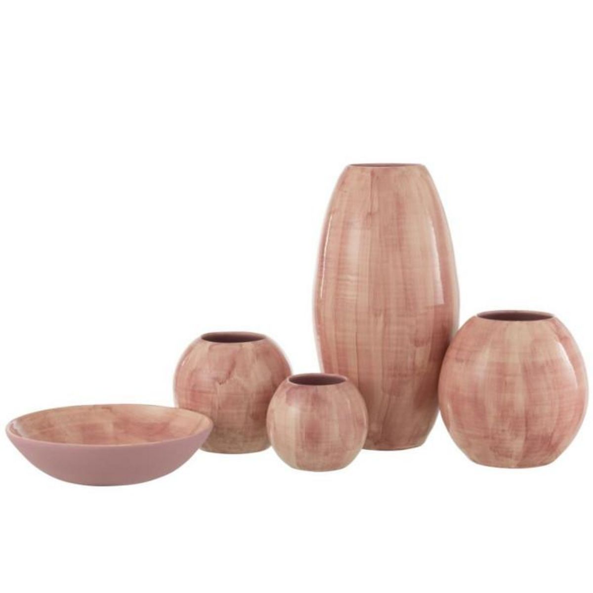 Paris Prix Vase Déco en Céramique  Pinky Perfect  55cm Rose