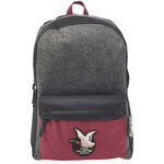 CHEVIGNON Sac à dos 1 compartiment gris et rouge 