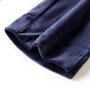VIDAXL Pantalons pour enfants velours bleu fonce 116