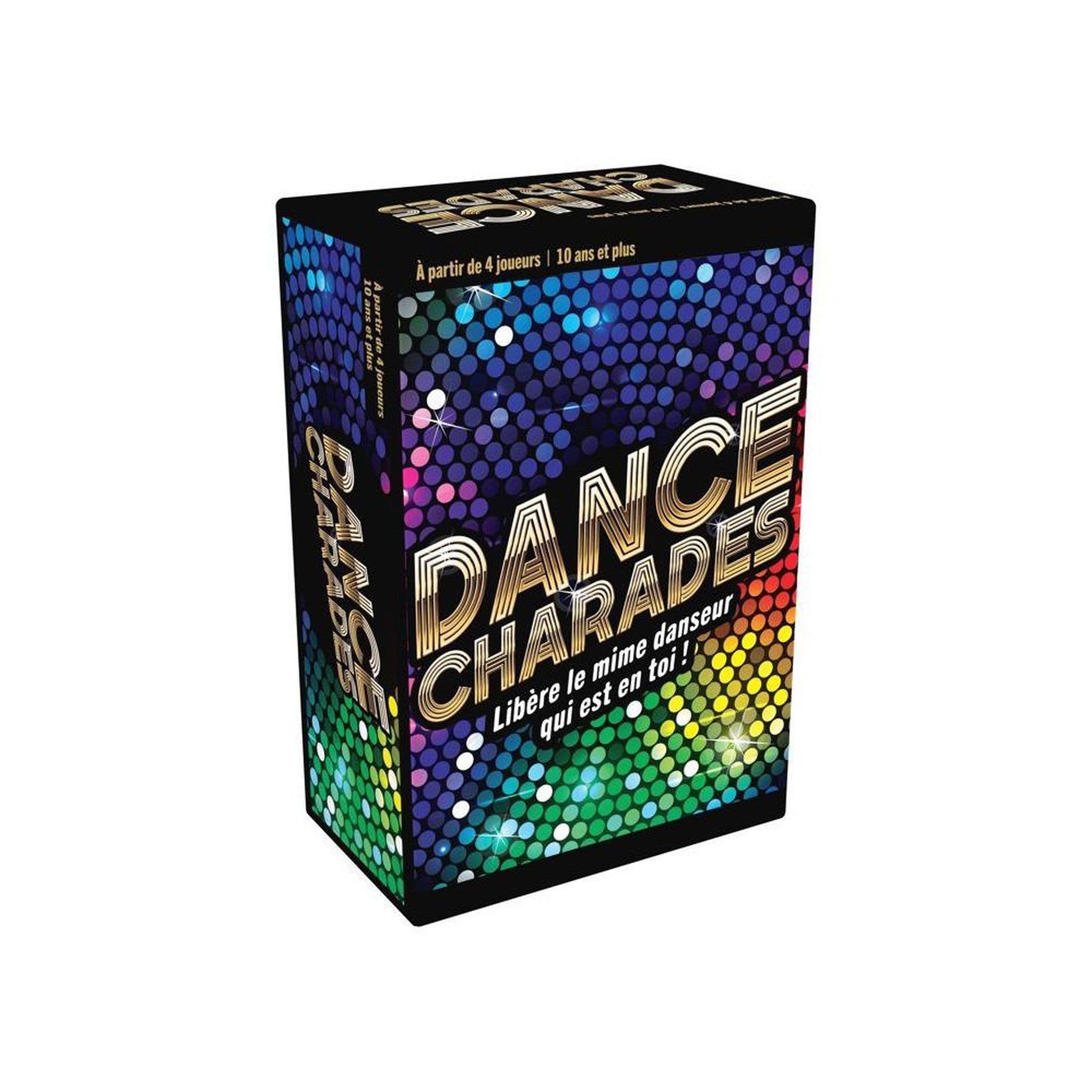Voir la diapositive 3 : GOLIATH Jeu de société Dance Charades multicolore à cartes à mimer et musique