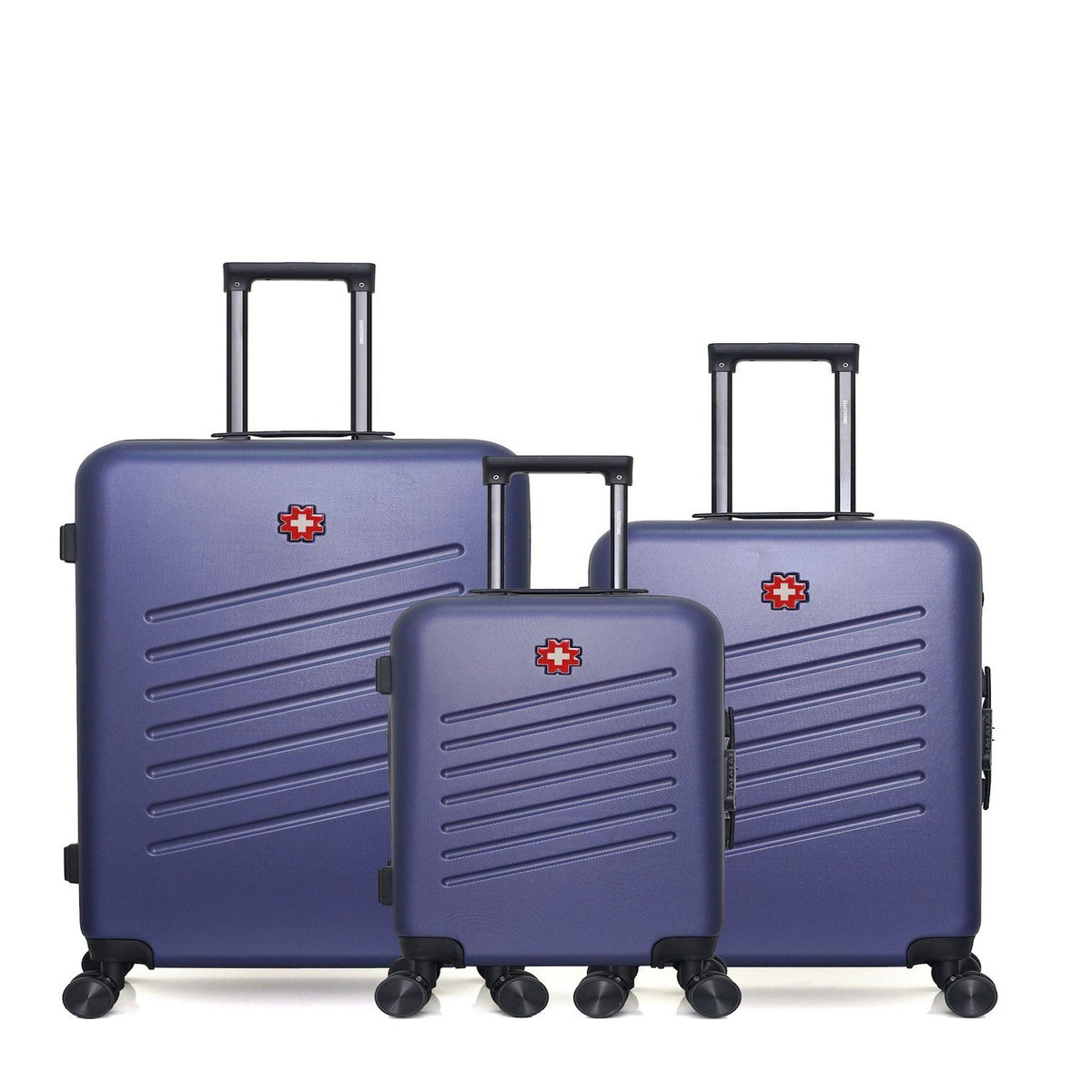SWISS KOPPER SWISS KOPPER - LOT DE 3 - Valises grand format, weekend et cabine ZURICH