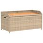 Voir la diapositive 2 : VIDAXL Banc de rangement melange beige resine tressee et bois d'acacia