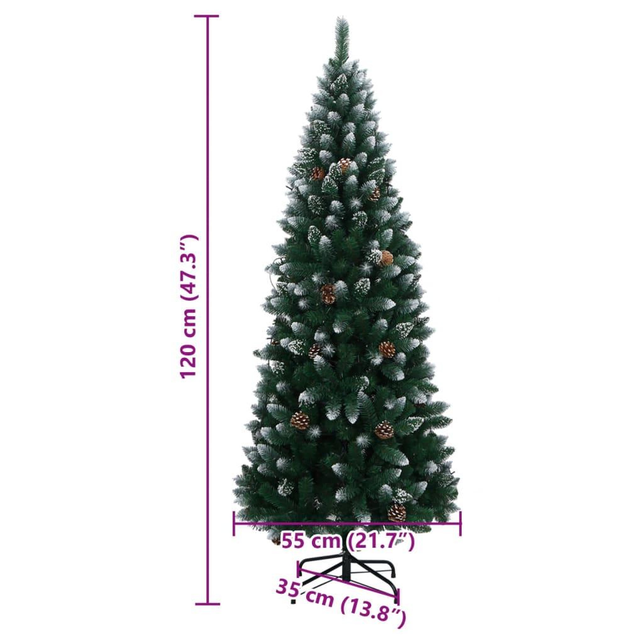Voir la diapositive 6 : VIDAXL Sapin de Noël artificiel 150 LED 120 cm