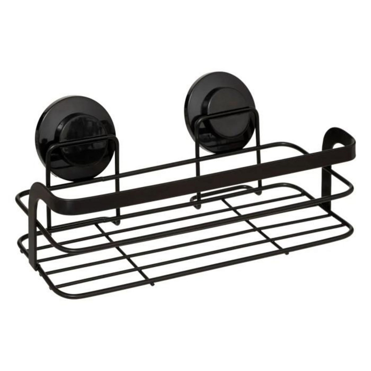 FIVE Étagère de Douche à Ventouses  Venterra  25cm Noir
