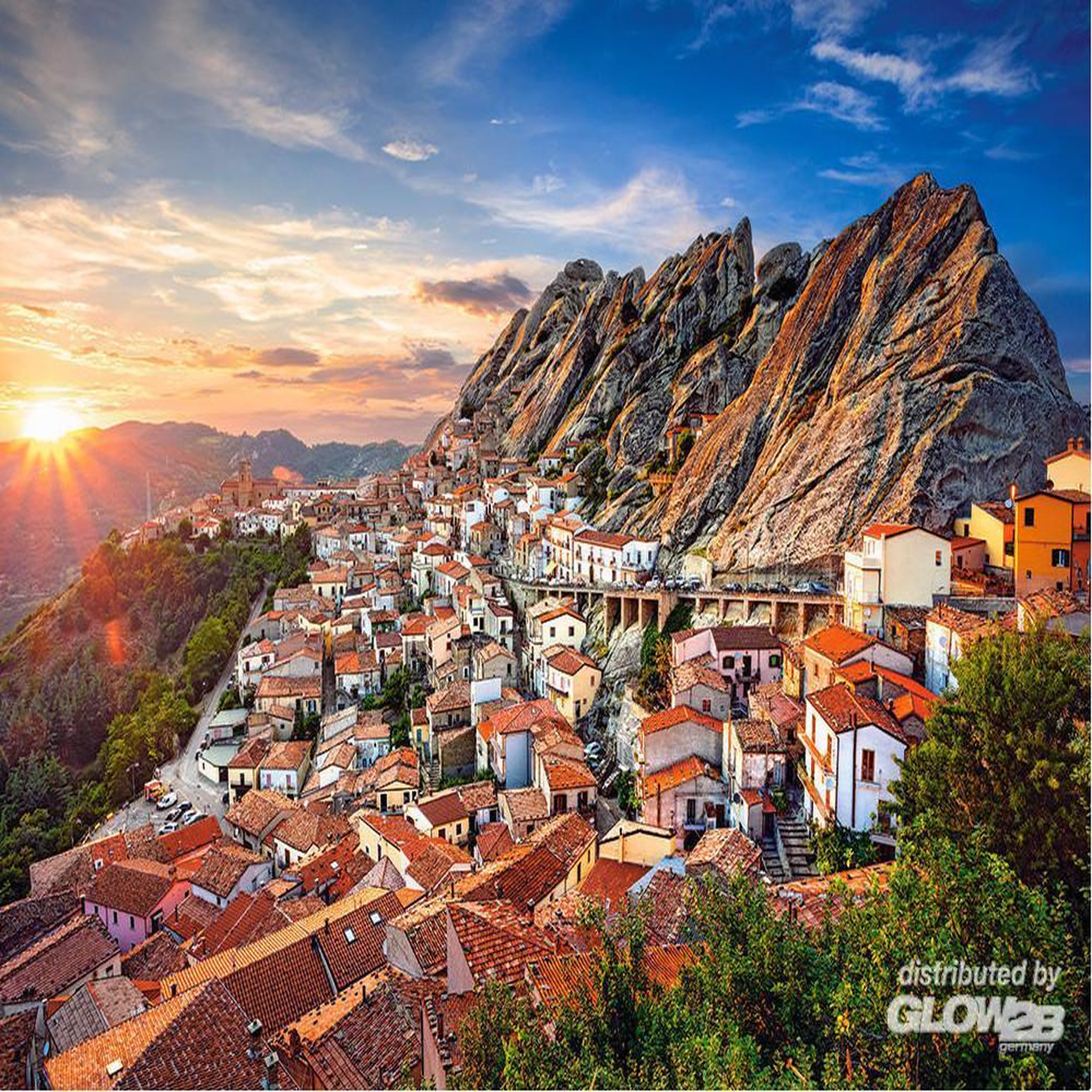 Voir la diapositive 4 : Castorland Puzzle 3000 pièces : Pietrapertosa, Italie