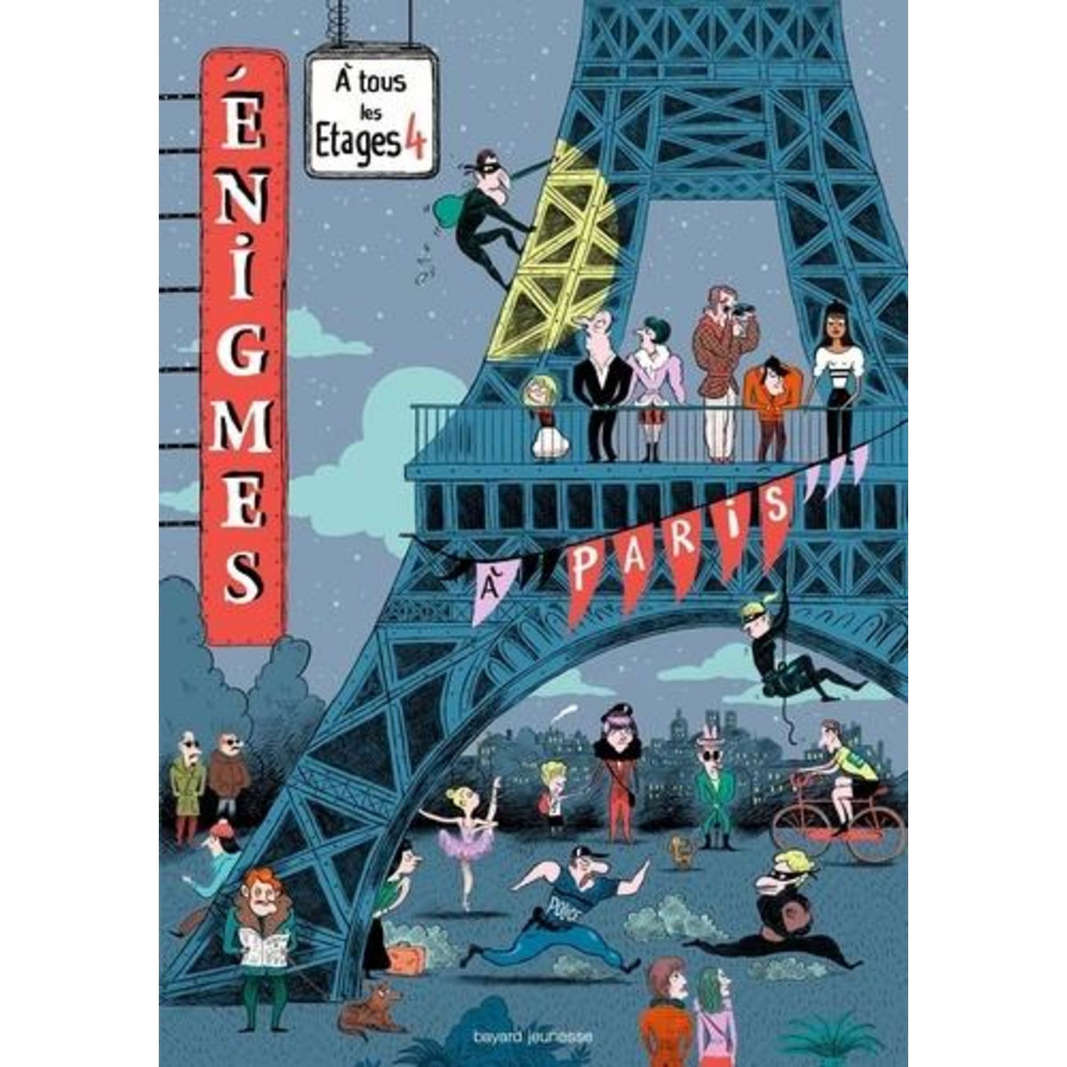 ENIGMES A TOUS LES ETAGES. TOME 4, A PARIS, Martin Paul