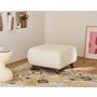 Voir la diapositive 5 : BEST MOBILIER Cristal - pouf modulable - 65 cm - en fausse fourrure côtelée