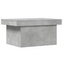 Voir la diapositive 2 : VIDAXL Table basse gris beton 100x55x40 cm bois d'ingenierie