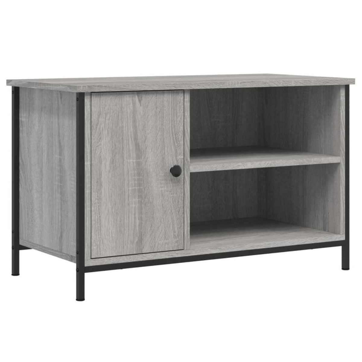 VIDAXL Meuble TV Sonoma gris 80x40x50 cm Bois d'ingenierie