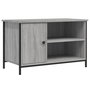 Voir la diapositive 2 : VIDAXL Meuble TV Sonoma gris 80x40x50 cm Bois d'ingenierie
