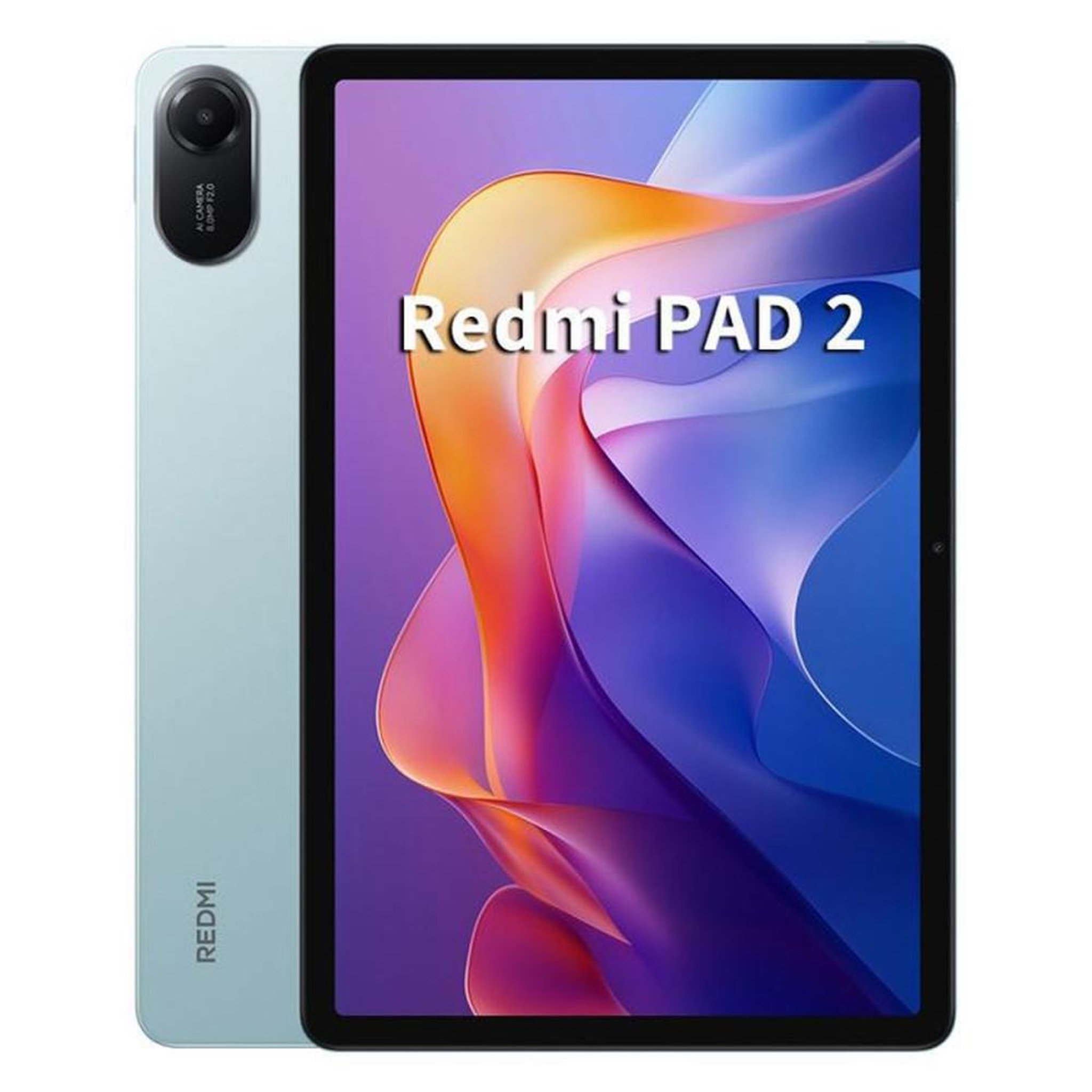XIAOMI Tablette 11  Wi‑Fi 5 Redmi Pad 2 verte, 4 Go RAM, 256 Go, écran 16:10 2560 x 1600, batterie 9 000 mAh, charge 18 W