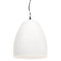 Voir la diapositive 2 : VIDAXL Lampe suspendue industrielle 25 W Blanc Rond 42 cm E27