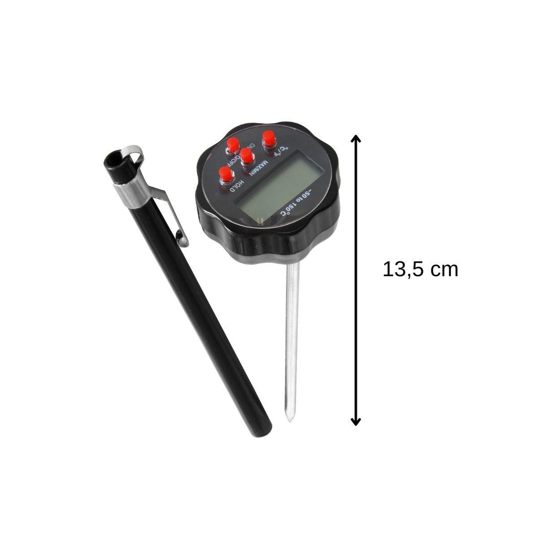 Voir la diapositive 3 : Fackelmann Thermomètre de cuisson digital fackelmann