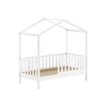 Vipack Lit cabane Dallas 70x140 blanc