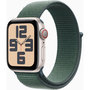 Voir la diapositive 1 : APPLE Montre connectée SE 44mm Lumière Stellaire/Vert Loop Cell
