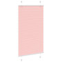 Voir la diapositive 3 : VIDAXL Store plisse rose 75x150 cm largeur du tissu 74,4 cm polyester