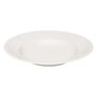 Voir la diapositive 2 : SECRET DE GOURMET Lot de 6 Assiettes Creuses  Perle  22cm Blanc
