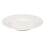 Voir la diapositive 2 : SECRET DE GOURMET Lot de 6 Assiettes Creuses  Perle  22cm Blanc