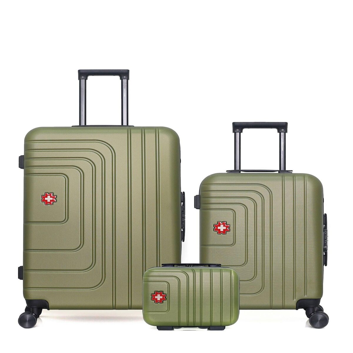 SWISS KOPPER SWISS KOPPER - LOT DE 3 - Valises grand format, cabine et vanity RUTI
