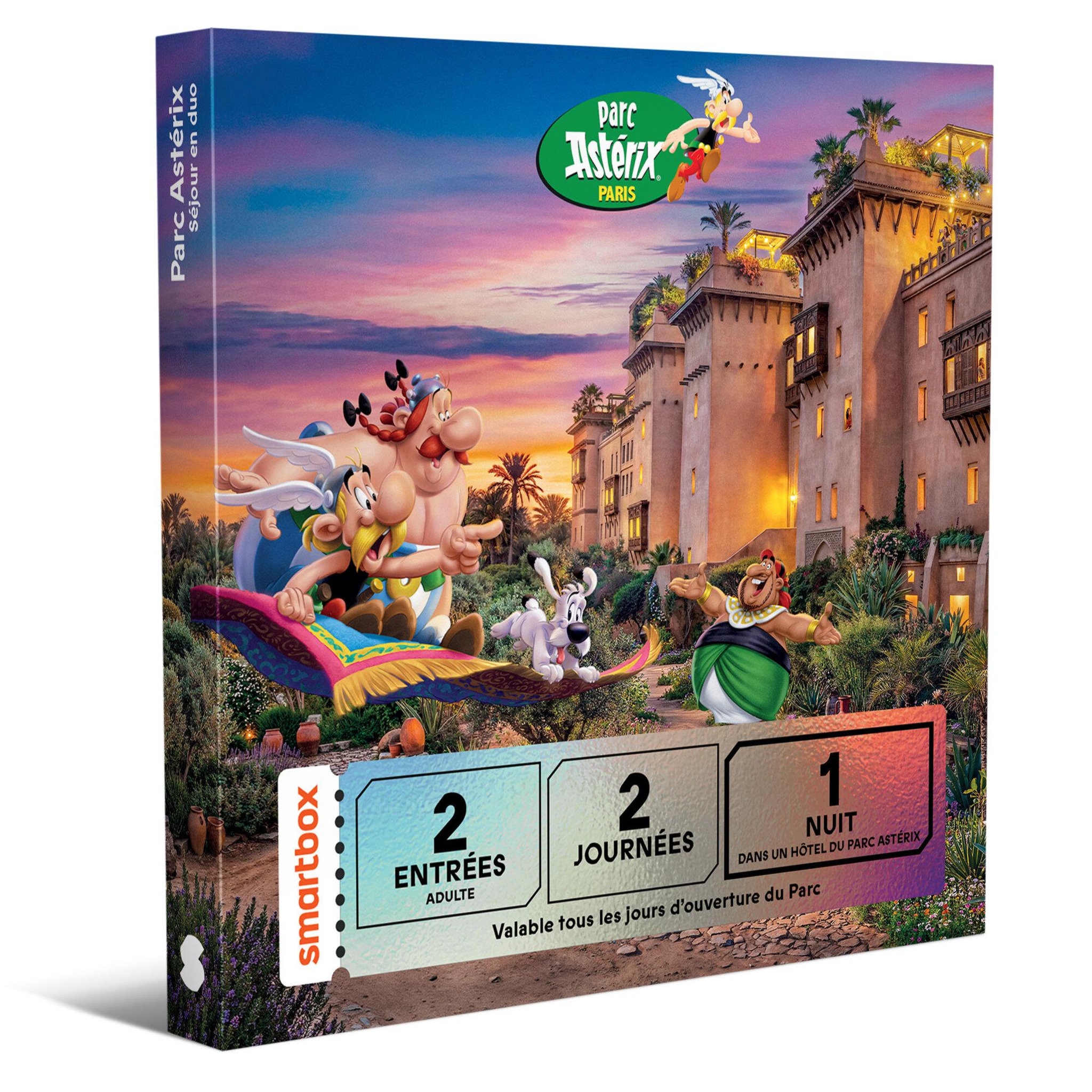 Smartbox Parc Astérix - Séjour en duo - Coffret Cadeau Séjour