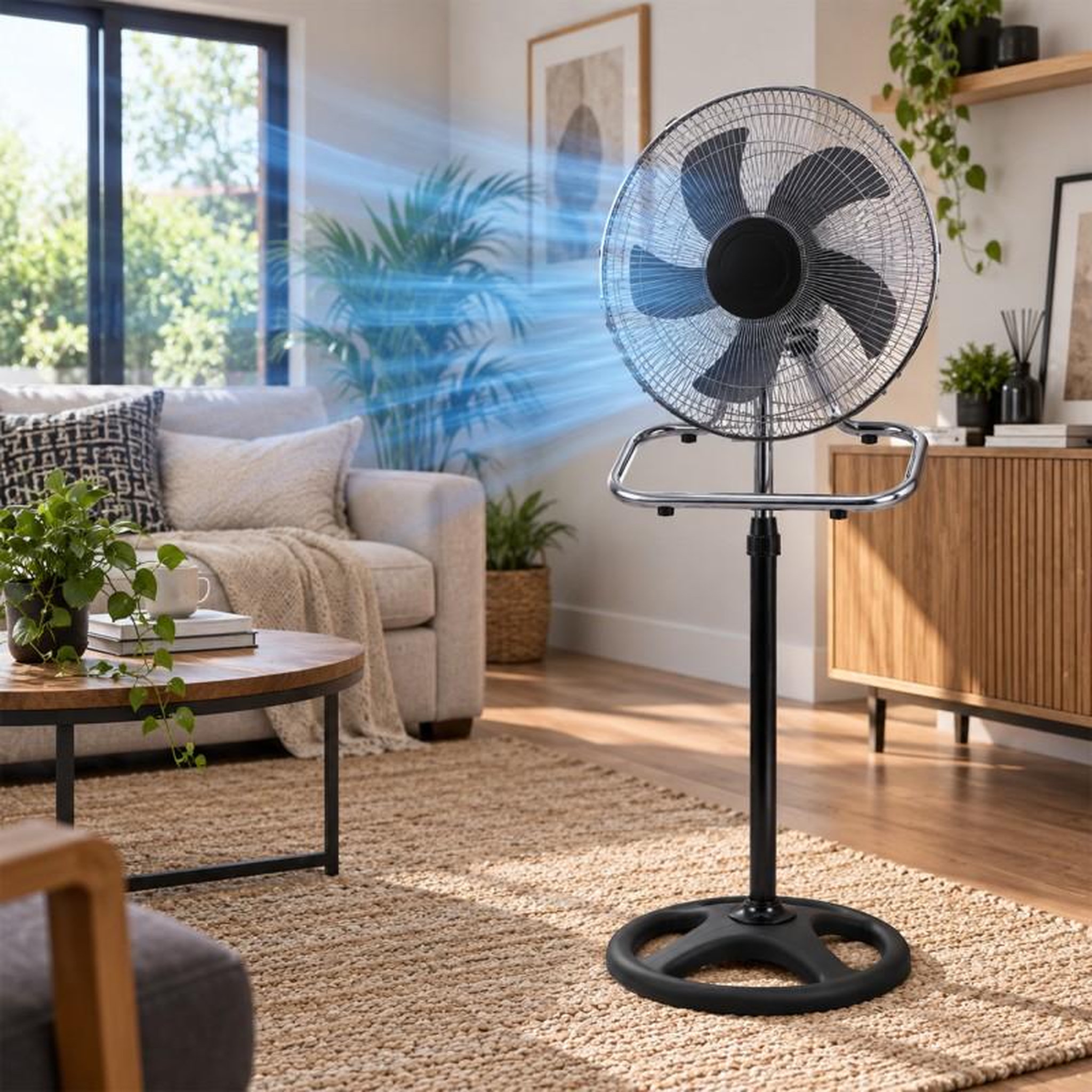Voir la diapositive 4 : Ventilateur 3-en-1 Modulable – 45w Et Matériaux Premium