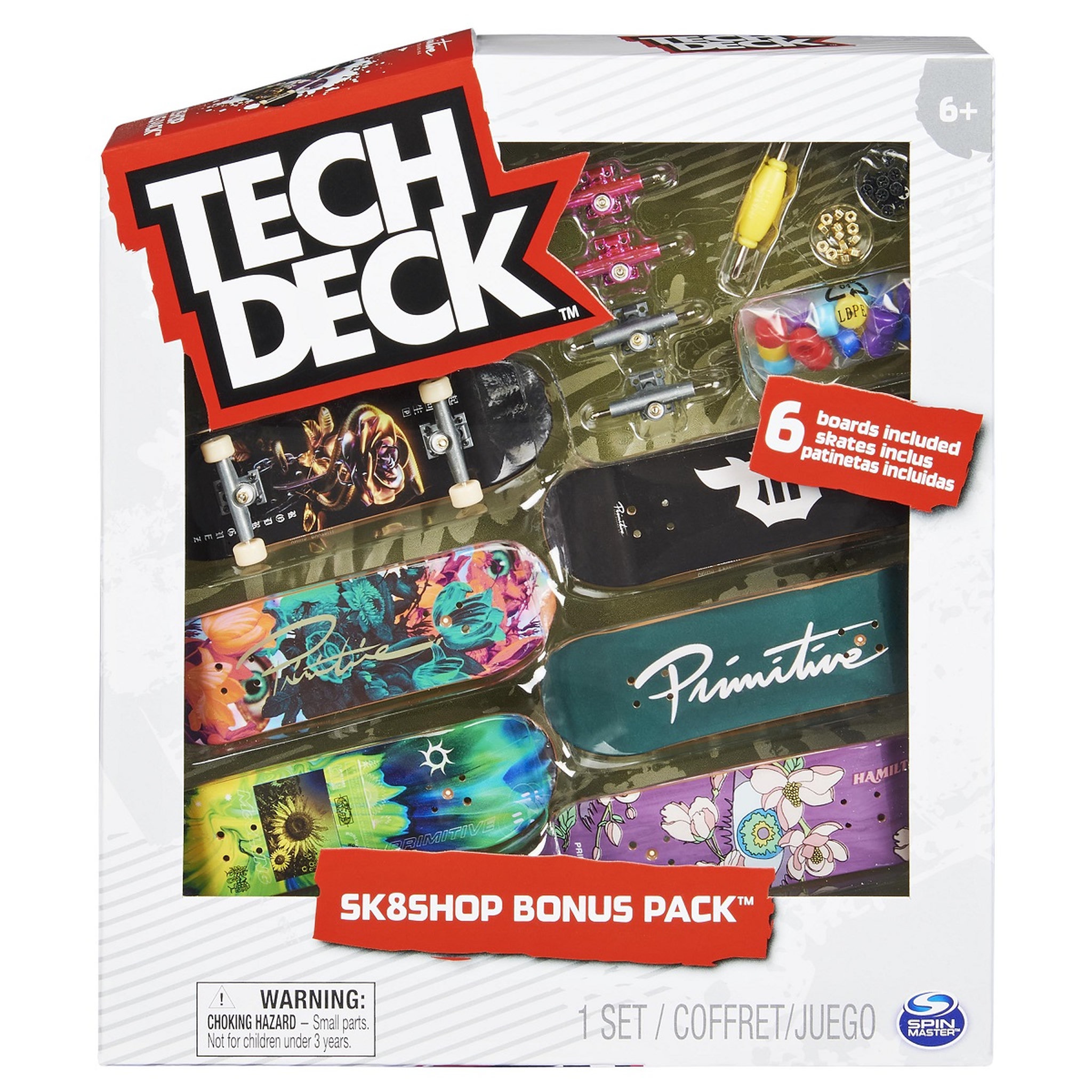 Voir la diapositive 3 : SPIN MASTER Miniature - Skate Shop bonus pack Tech deck