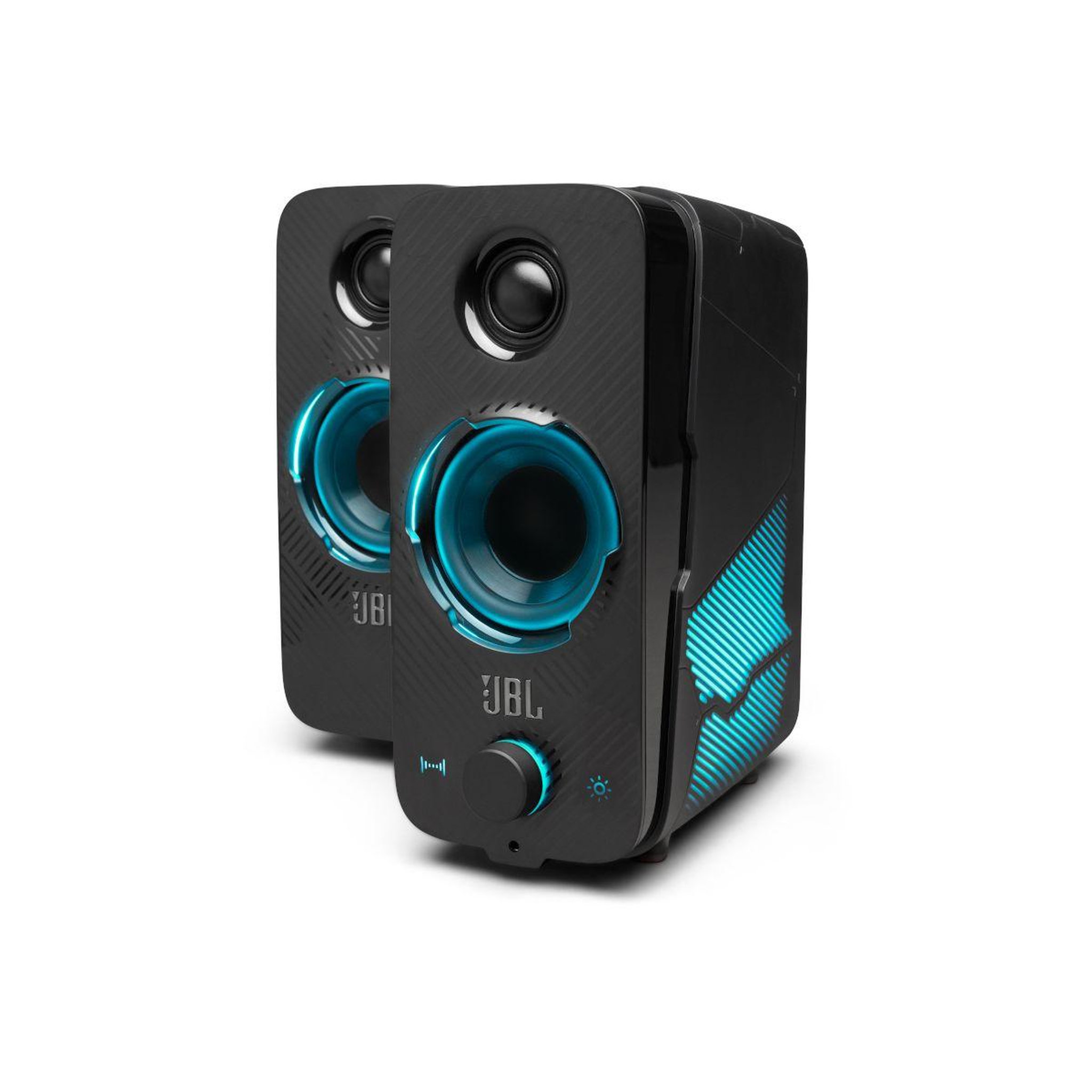 Voir la diapositive 1 : JBL Enceinte PC Gaming Quantum Duo