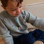 Voir la diapositive 6 : Petit Béguin Pull enfant en tricot Oscar