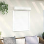 Voir la diapositive 1 : VIDAXL Volet roulant aluminium 70x100 cm blanc