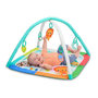 Voir la diapositive 5 : Bright Starts BRIGHT STARTS Tapis de sol éveil bébé évolutif pliable- Jungle Bleu- arche avec jouets sensoriels et musicaux, miroir