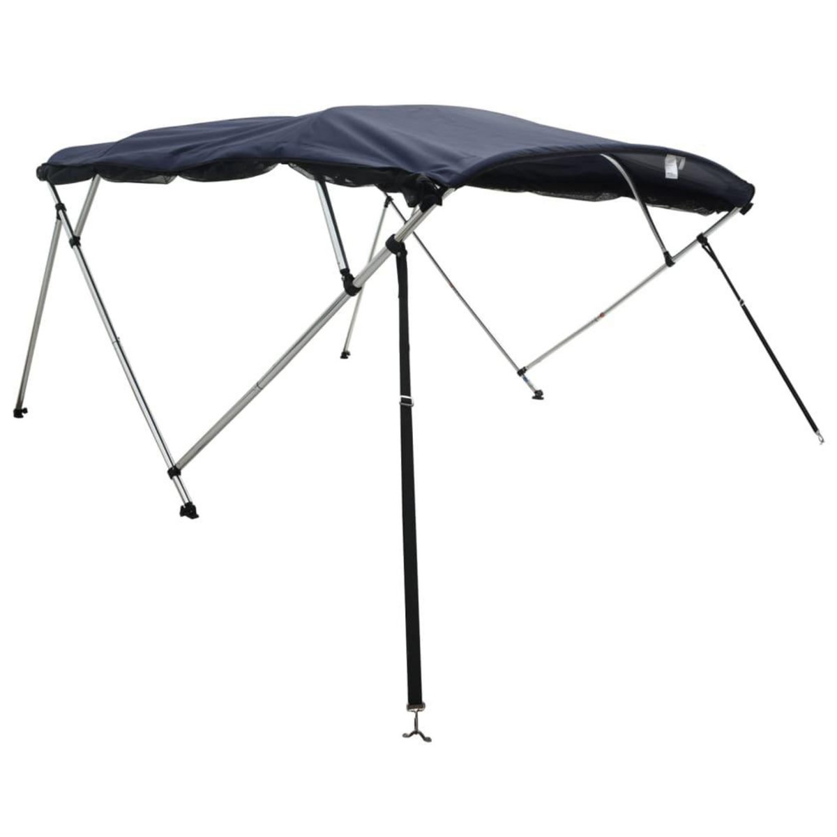 VIDAXL Toit bimini a 4 arceaux parois en maille 243x(170-182)x137 cm