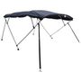 Voir la diapositive 3 : VIDAXL Toit bimini a 4 arceaux parois en maille 243x(170-182)x137 cm