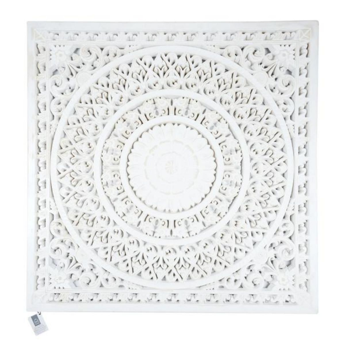 Paris Prix Décoration Murale en Bois  Moulure  80cm Blanc
