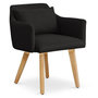Voir la diapositive 3 : Paris Prix Lot de 20 Fauteuils Design  Alan  70cm Noir