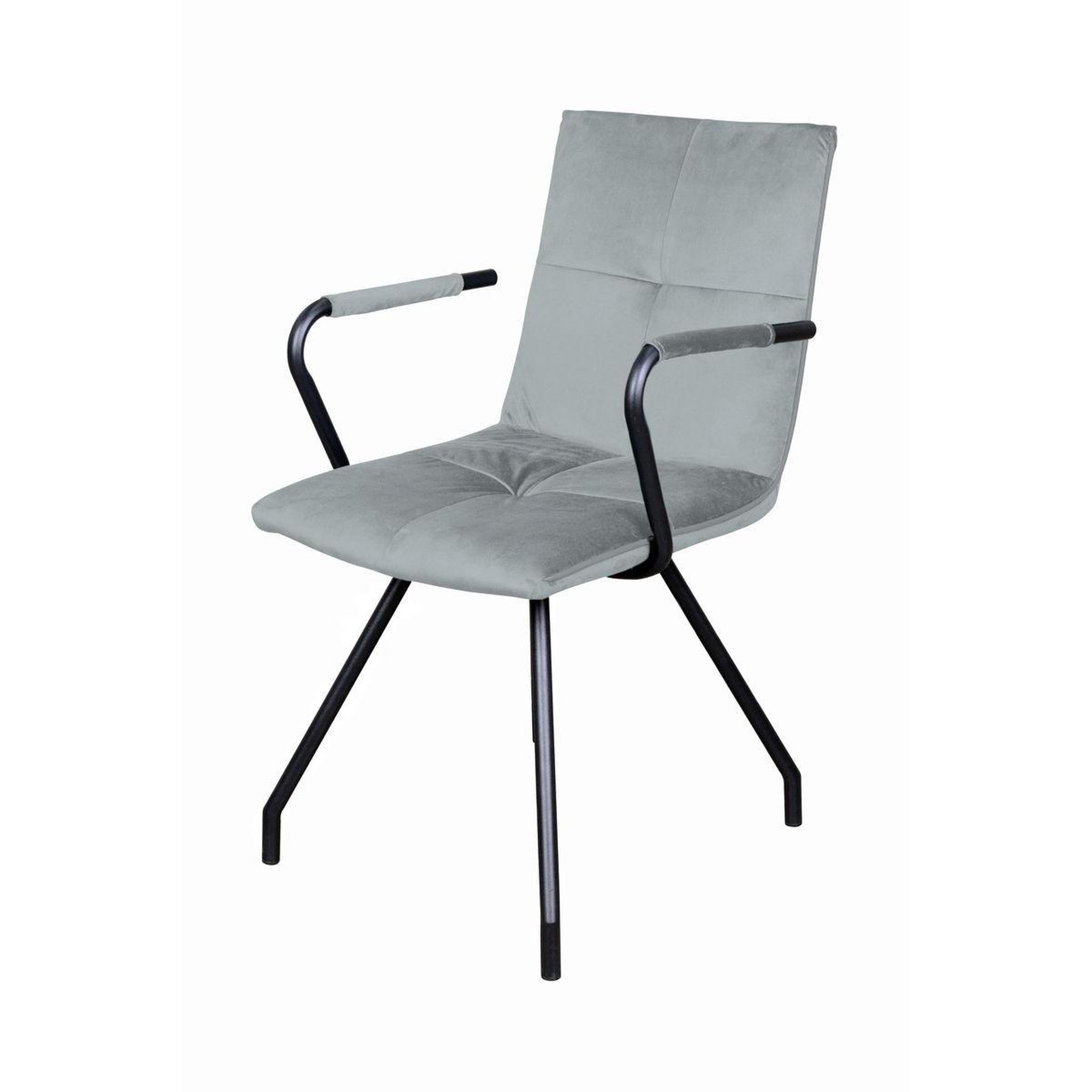 Voir la diapositive 2 : Paris Prix Lot de 2 chaises rétro  eaden  87cm gris