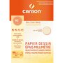 CANSON Bloc de 25 feuilles de papier dessin millimétré 90g 21x29.7cm