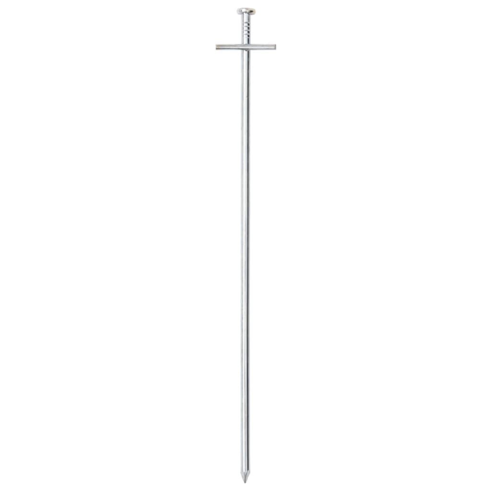 Voir la diapositive 3 : VIDAXL Piquets de tente 24 pcs 29,5 cm Ø6 mm acier galvanise