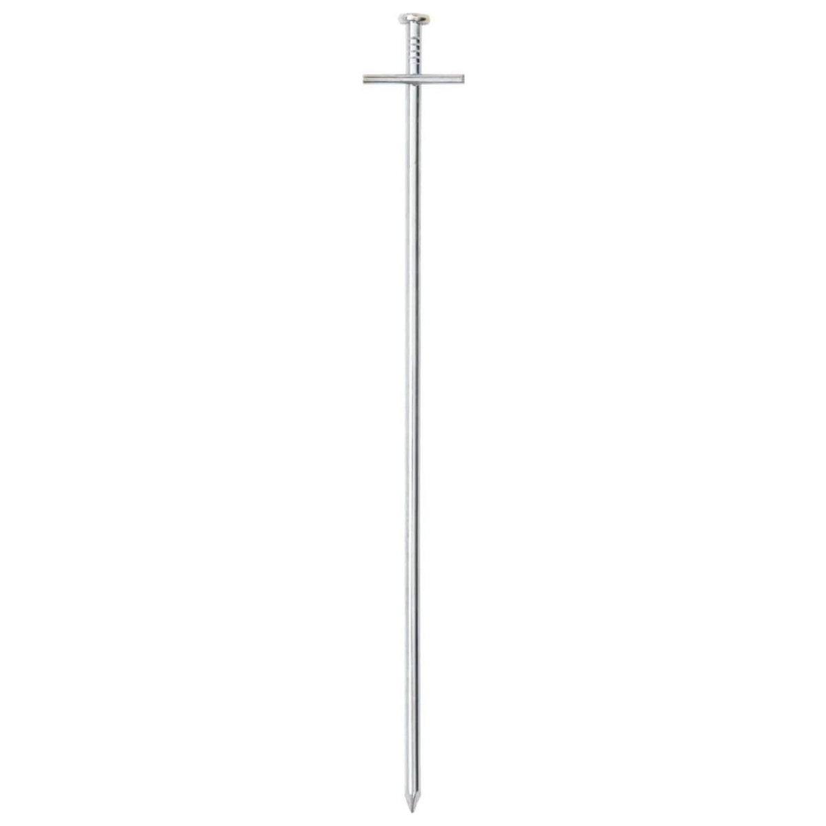 VIDAXL Piquets de tente 24 pcs 29,5 cm Ø6 mm acier galvanise