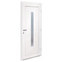 Voir la diapositive 4 : VIDAXL Porte d'entree Blanc 98x208 cm PVC