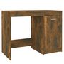 Voir la diapositive 2 : VIDAXL Bureau Chene fume 100x50x76 cm Bois d'ingenierie
