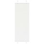 Voir la diapositive 1 : VIDAXL Store plisse blanc 75x200 cm largeur du tissu 74,4 cm polyester