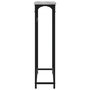 Voir la diapositive 5 : VIDAXL Table console sonoma gris 75x19,5x75 cm bois d'ingenierie