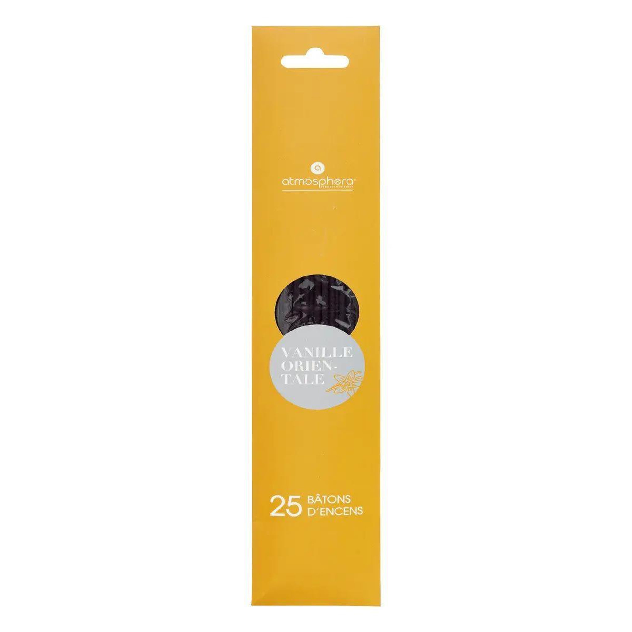 Voir la diapositive 2 : ATMOSPHERA Lot de 25 bâtons d'encens  izor  30cm vanille