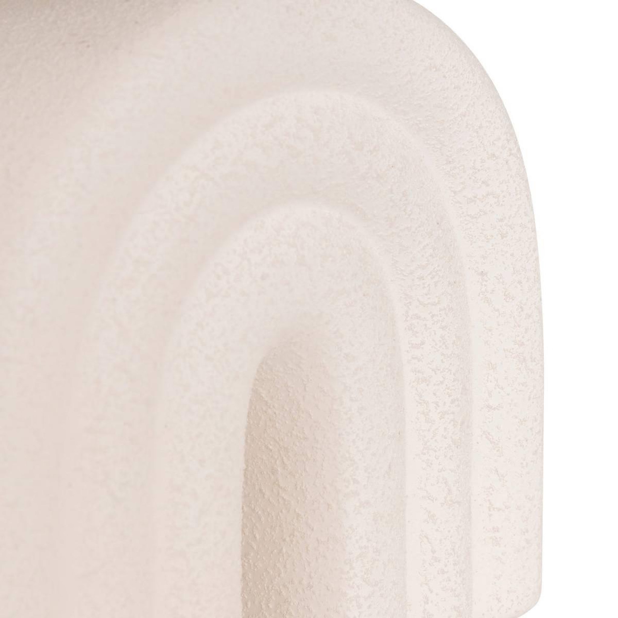 Voir la diapositive 3 : ATMOSPHERA Lampe à poser en céramique  gabin  32cm blanc